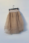 Marc Le Bihan Silk Skirt Six-layer Tulle 25930 Series French Hand-dyed MLB-25930-SKIN Skin Color